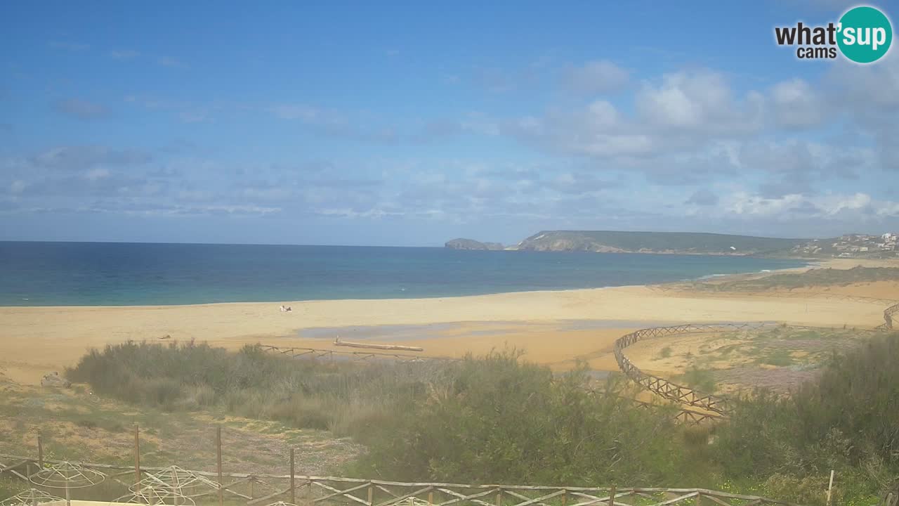 Webcam Torre dei Corsari – Live Beach View from Punta Usai