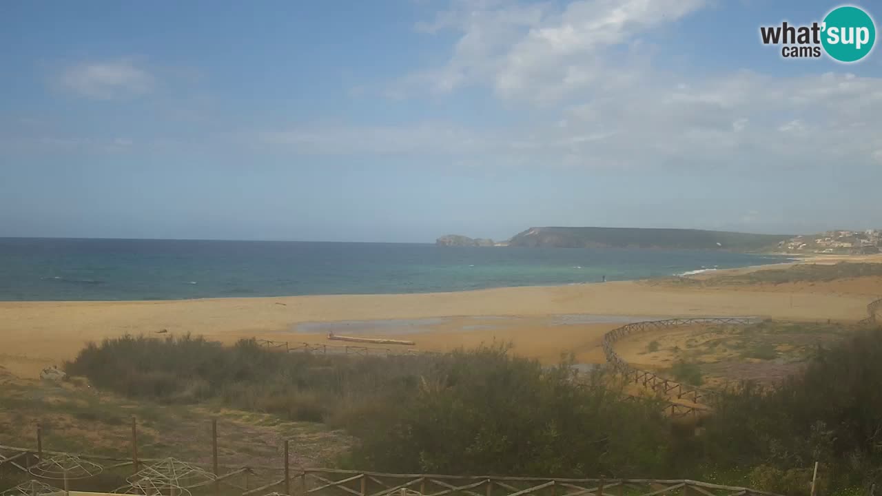 Webcam Torre dei Corsari – Live Beach View from Punta Usai