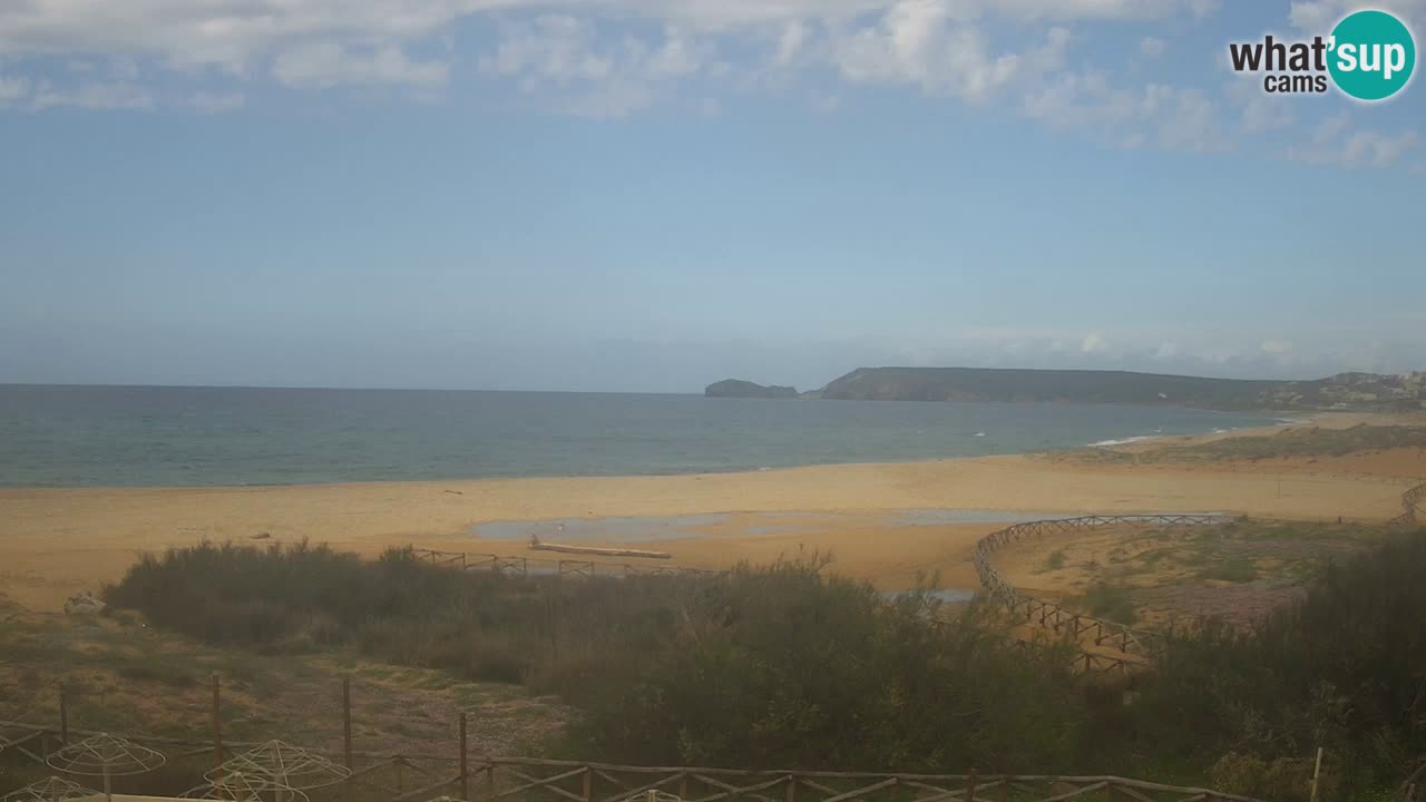 Webcam Torre dei Corsari – Live Beach View from Punta Usai