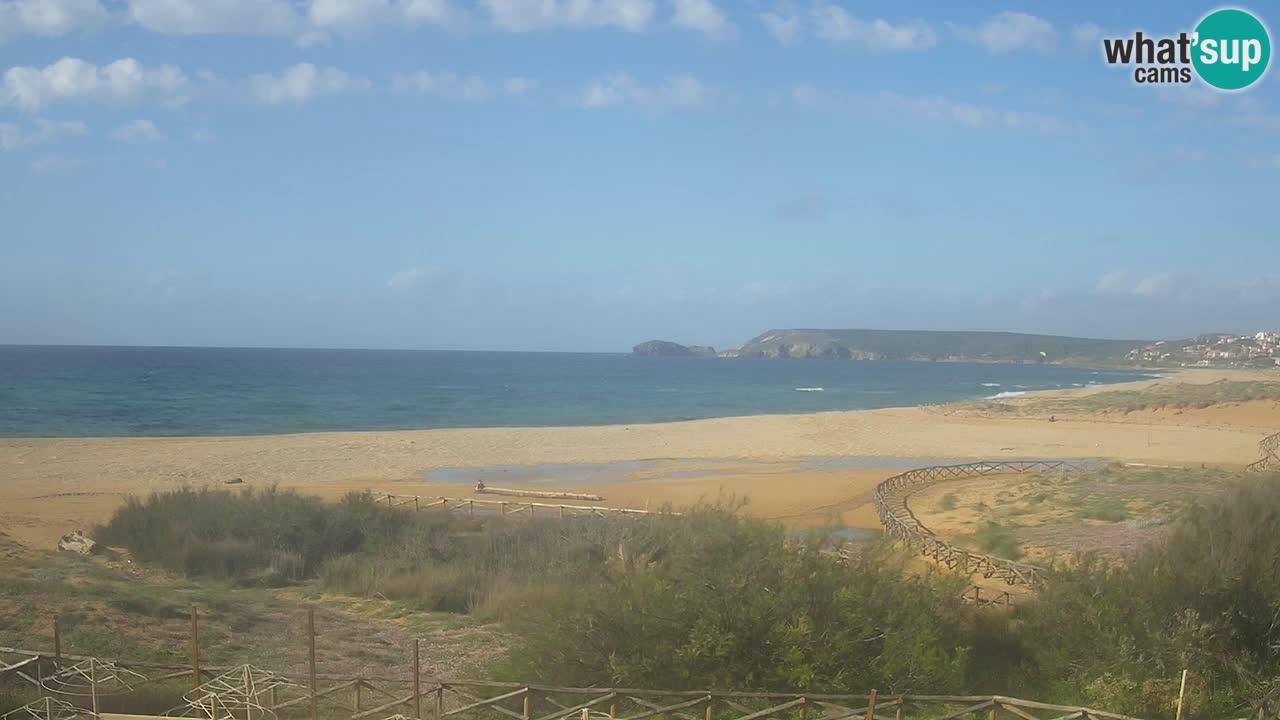 Webcam Torre dei Corsari – Vue en direct sur la plage depuis Punta Usai