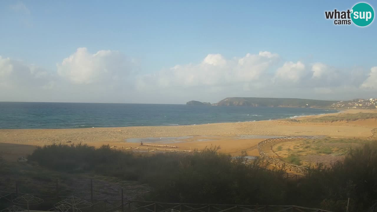 Webcam Torre dei Corsari – Liveblick auf den Strand von Punta Usai