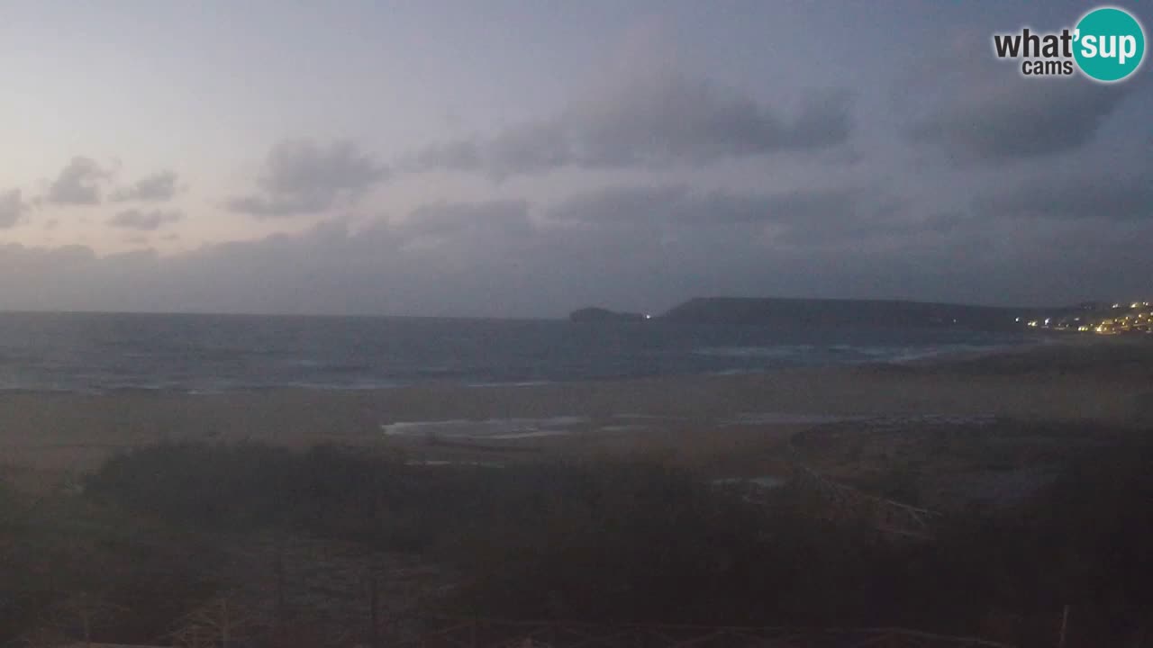 Cámara web Torre dei Corsari – Vista en directo de la playa desde Punta Usai