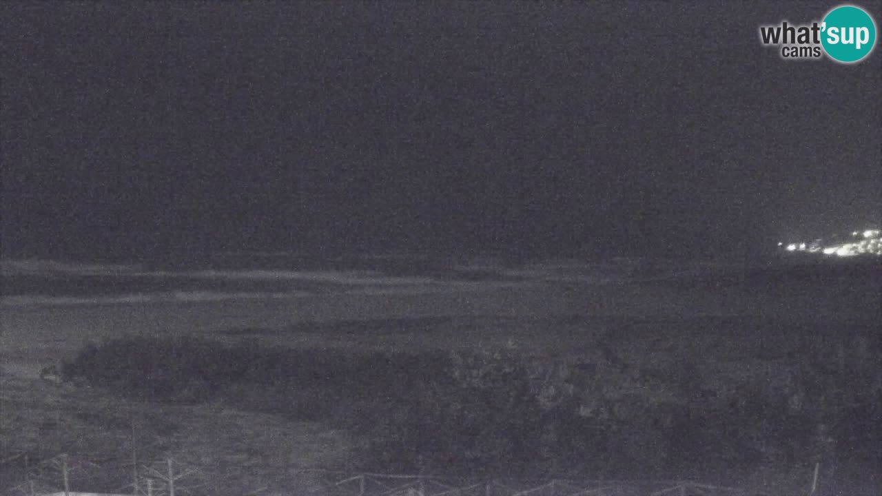 Cámara web Torre dei Corsari – Vista en directo de la playa desde Punta Usai