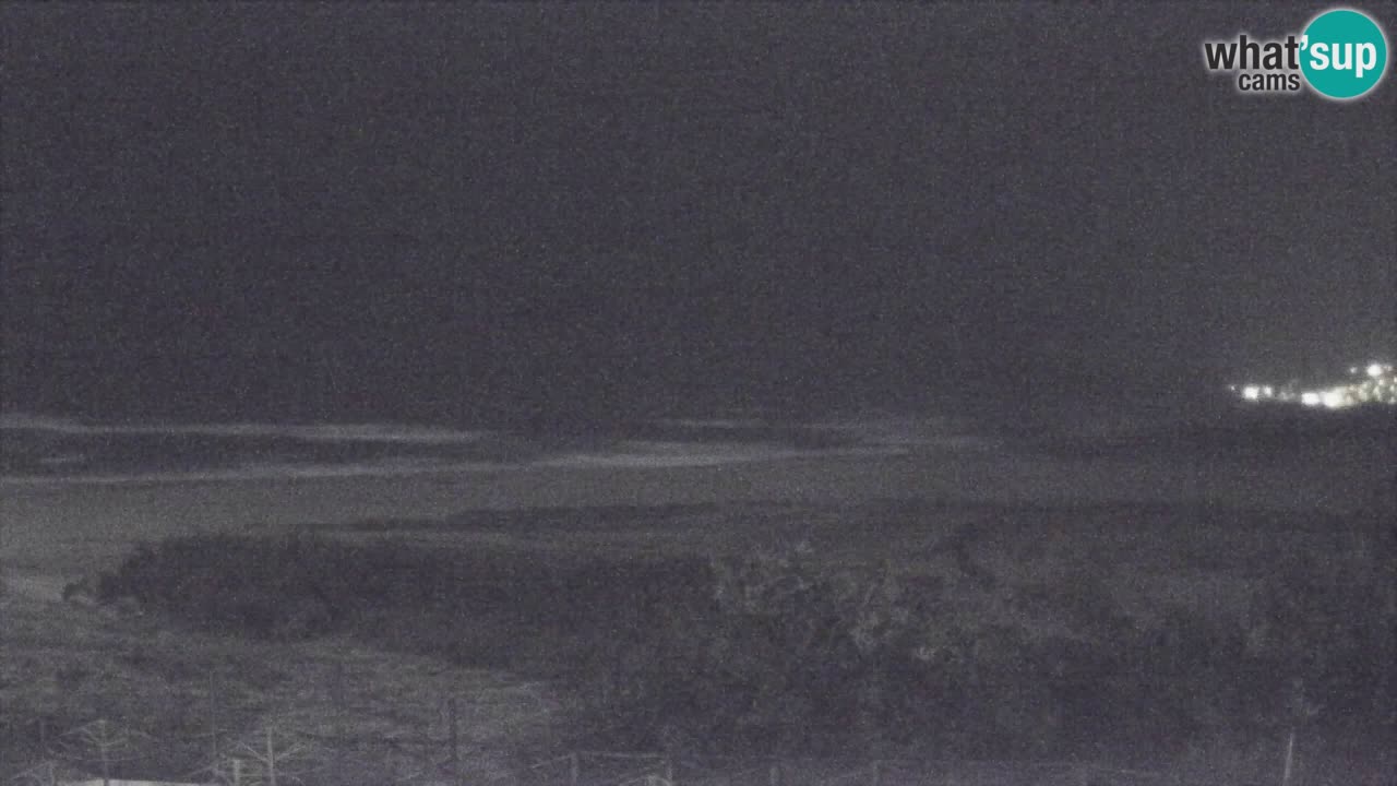 Webcam Torre dei Corsari – Vista live sulla spiaggia da Punta Usai