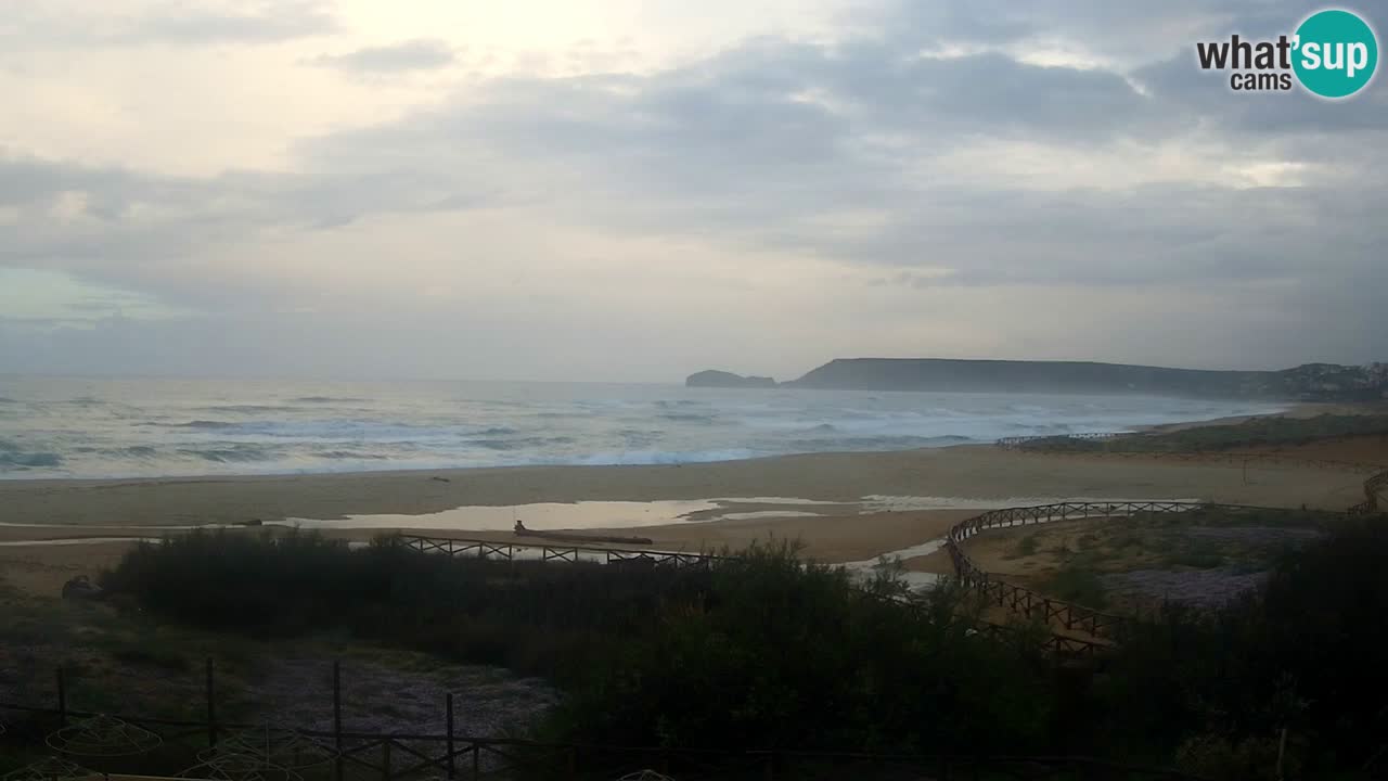 Webcam Torre dei Corsari – Liveblick auf den Strand von Punta Usai