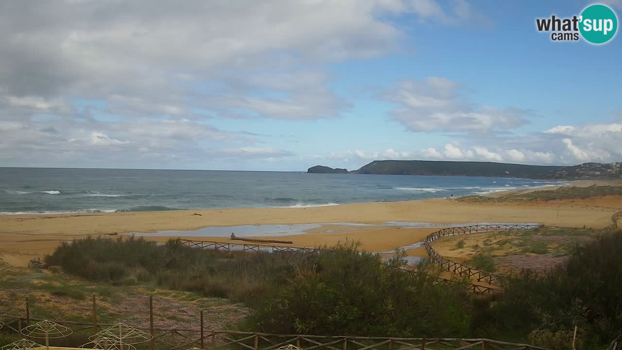 Webcam Torre dei Corsari – Vue en direct sur la plage depuis Punta Usai