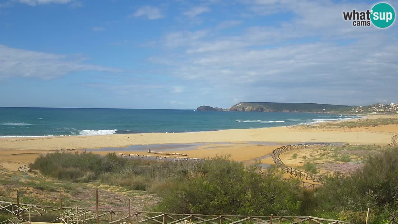 Webcam Torre dei Corsari – Live Beach View from Punta Usai