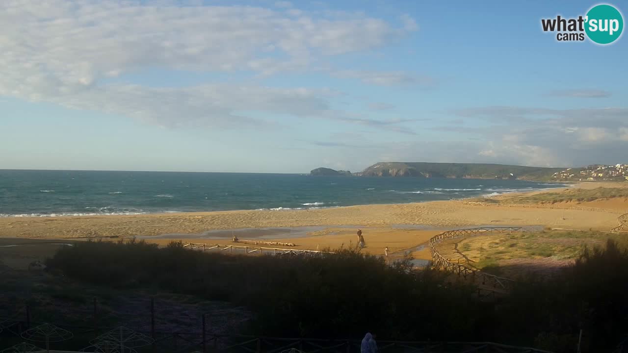 Webcam Torre dei Corsari – Live Beach View from Punta Usai