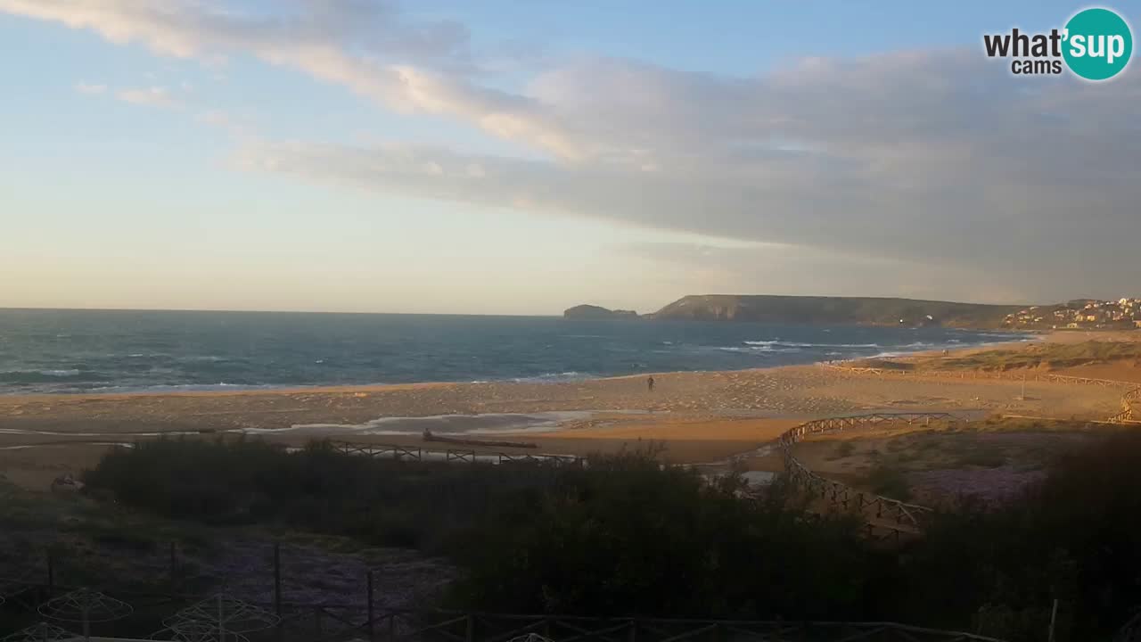 Webcam Torre dei Corsari – Liveblick auf den Strand von Punta Usai
