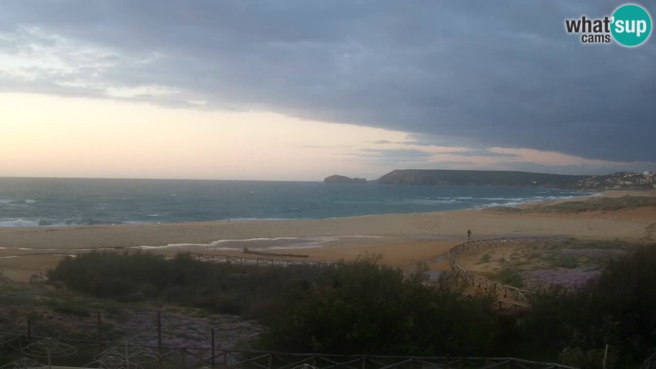Webcam Torre dei Corsari – Vue en direct sur la plage depuis Punta Usai