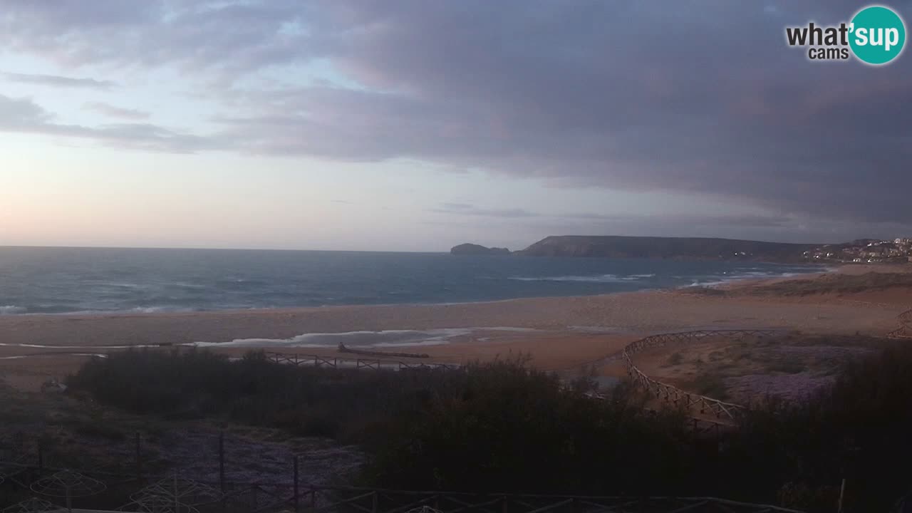 Cámara web Torre dei Corsari – Vista en directo de la playa desde Punta Usai