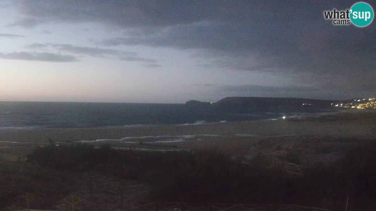 Webcam Torre dei Corsari – Vista live sulla spiaggia da Punta Usai