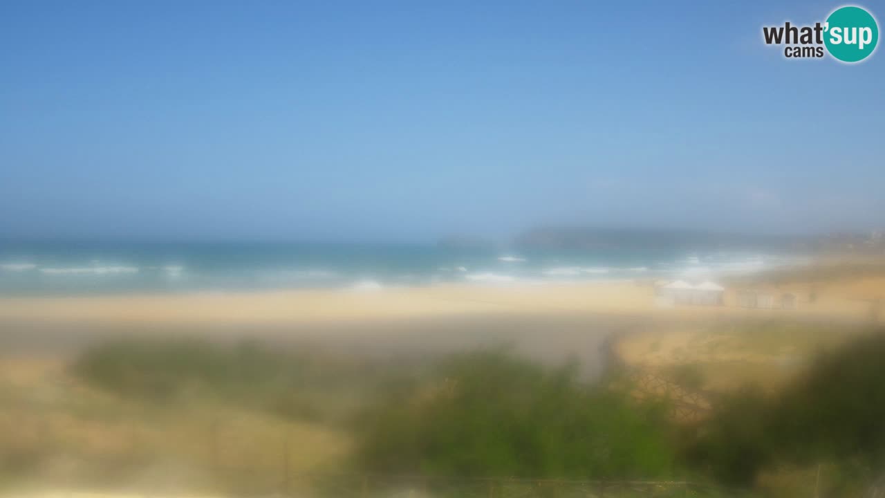 Webcam Torre dei Corsari – Vista live sulla spiaggia da Punta Usai