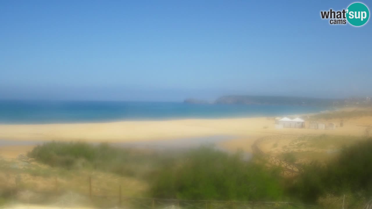 Webcam Torre dei Corsari – Liveblick auf den Strand von Punta Usai