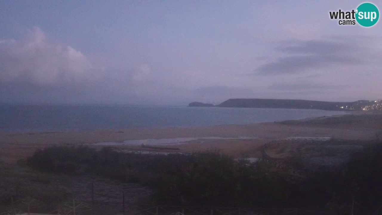 Webcam Torre dei Corsari – Liveblick auf den Strand von Punta Usai