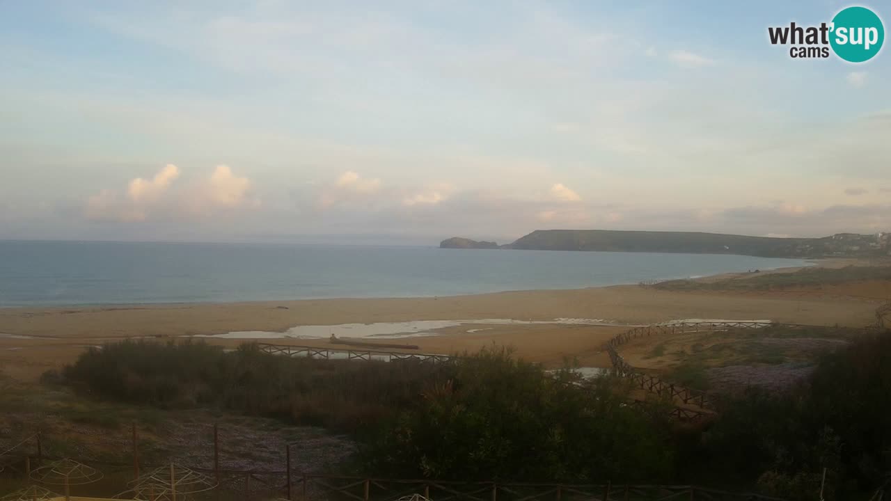 Webcam Torre dei Corsari – Live Beach View from Punta Usai