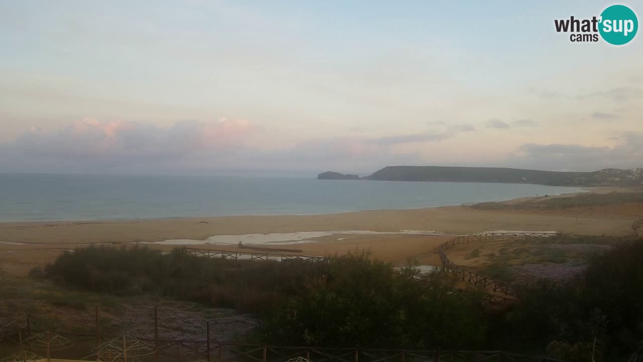 Webcam Torre dei Corsari – Vista live sulla spiaggia da Punta Usai