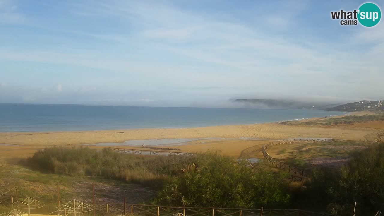 Webcam Torre dei Corsari – Live Beach View from Punta Usai