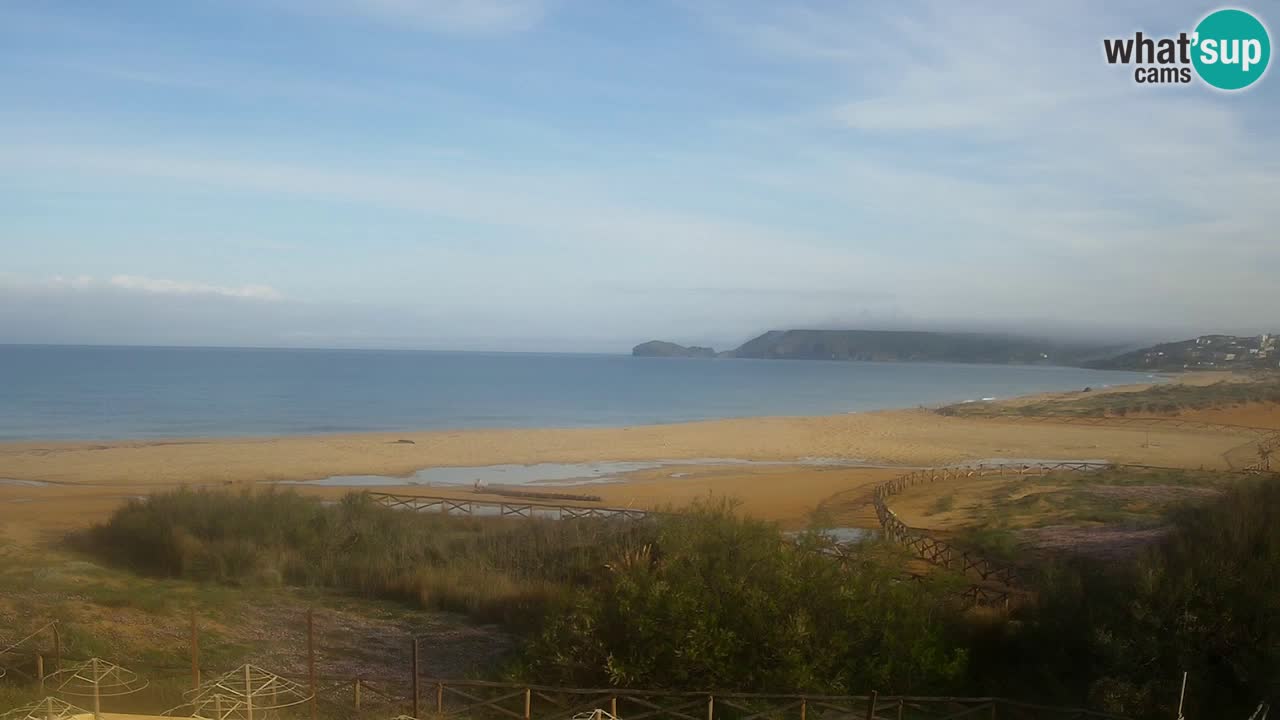 Webcam Torre dei Corsari – Live Beach View from Punta Usai