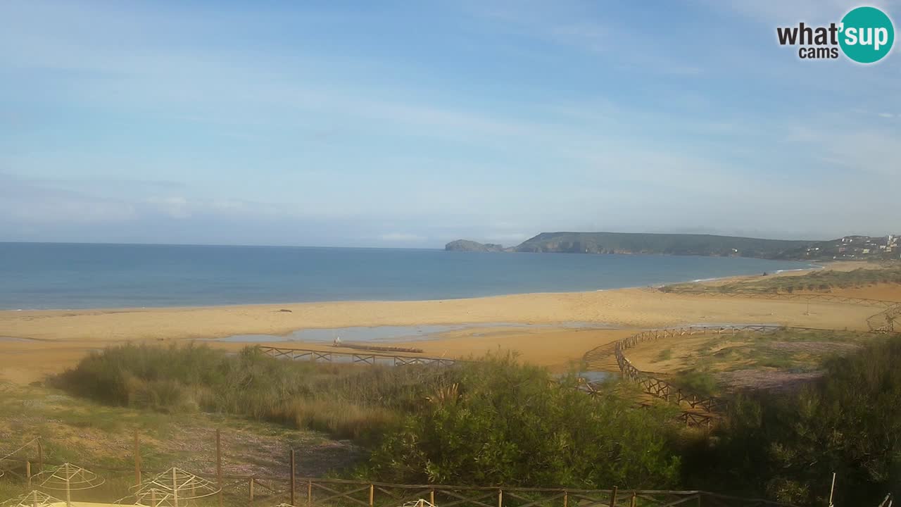 Webcam Torre dei Corsari – Live Beach View from Punta Usai
