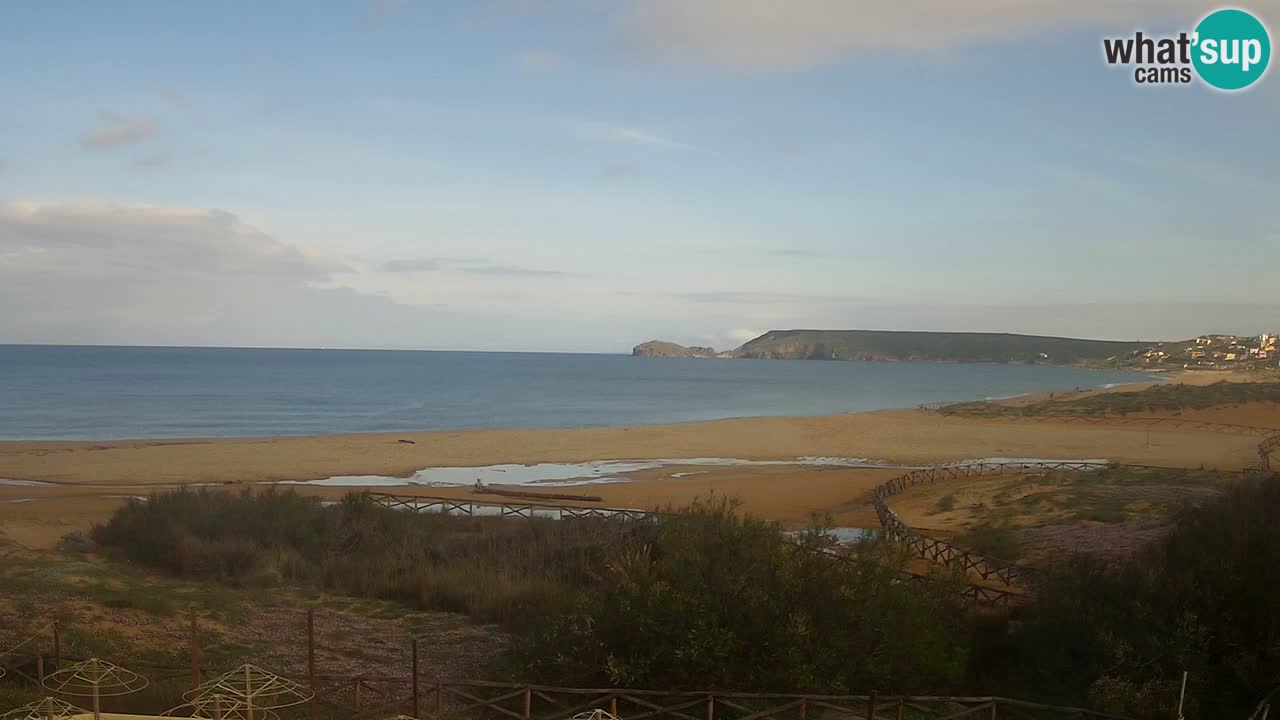 Webcam Torre dei Corsari – Liveblick auf den Strand von Punta Usai