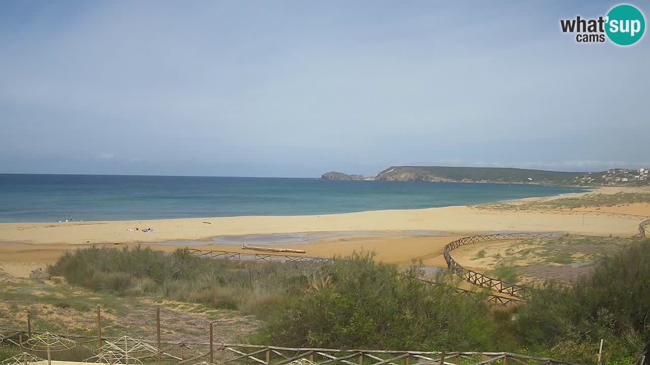Webcam Torre dei Corsari – Live Beach View from Punta Usai