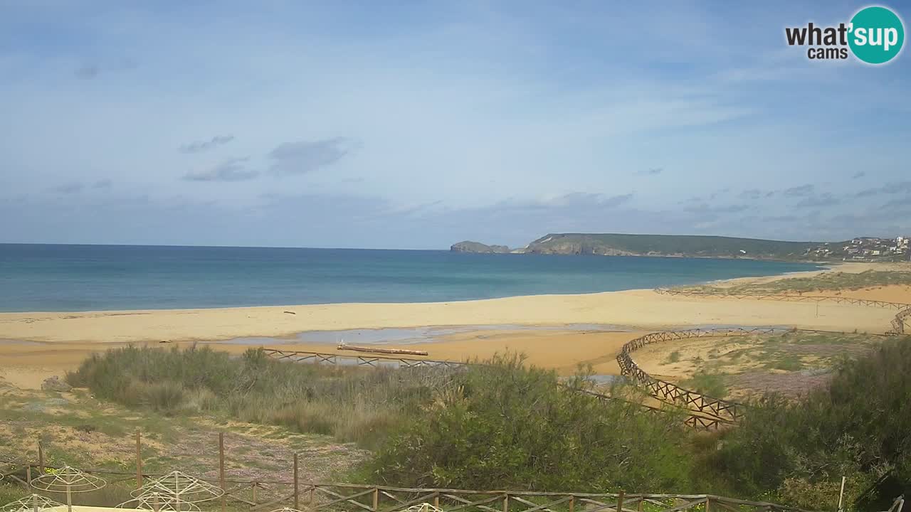 Webcam Torre dei Corsari – Live Beach View from Punta Usai