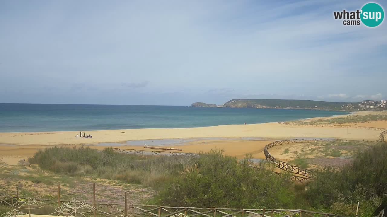 Webcam Torre dei Corsari – Live Beach View from Punta Usai