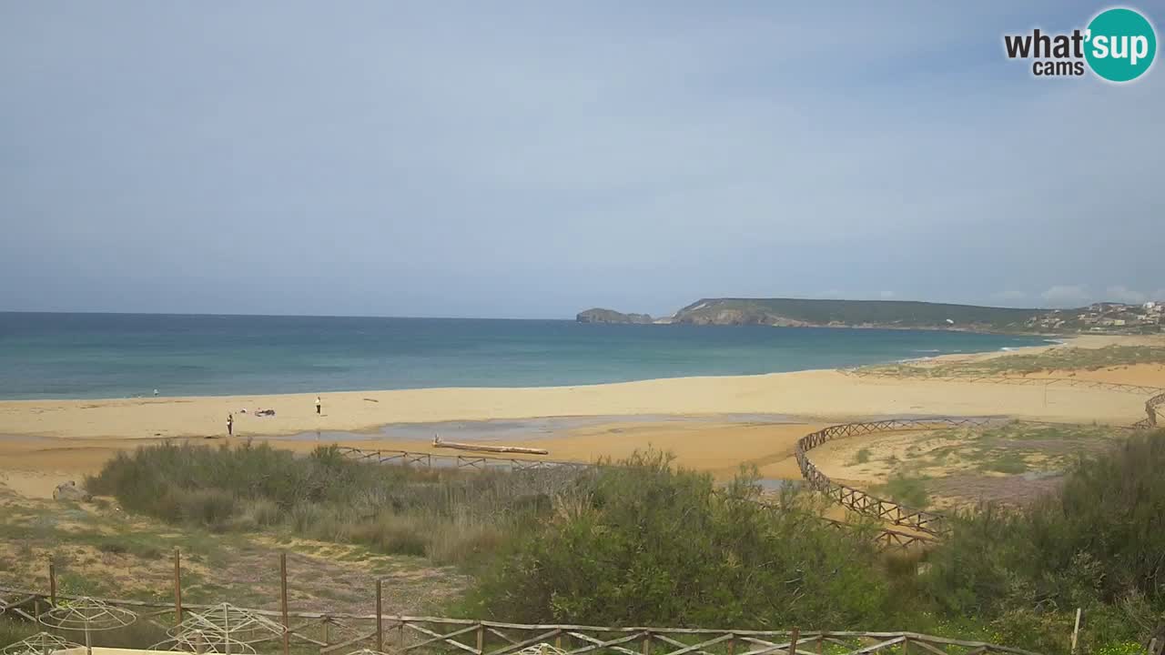 Webcam Torre dei Corsari – Live Beach View from Punta Usai