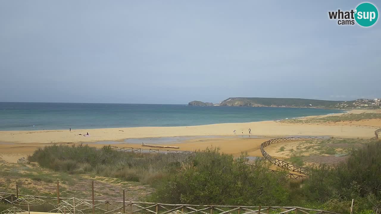 Webcam Torre dei Corsari – Liveblick auf den Strand von Punta Usai
