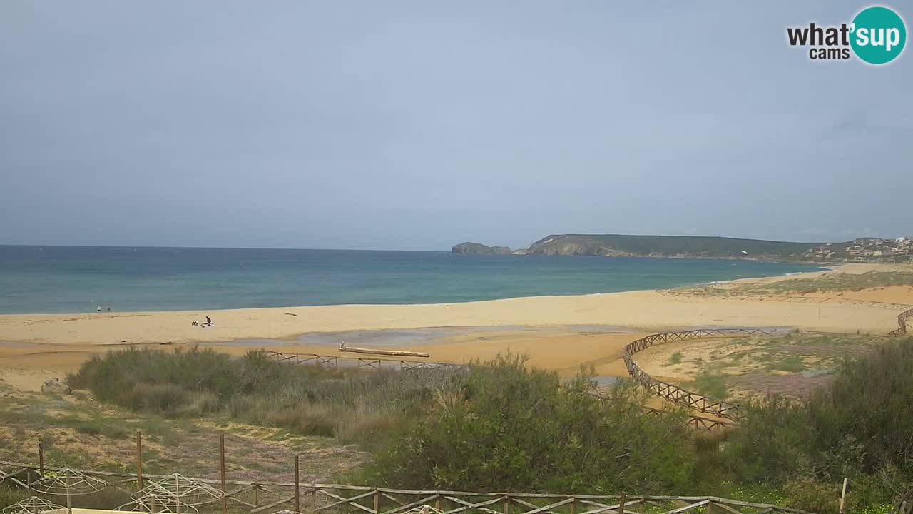 Webcam Torre dei Corsari – Vue en direct sur la plage depuis Punta Usai