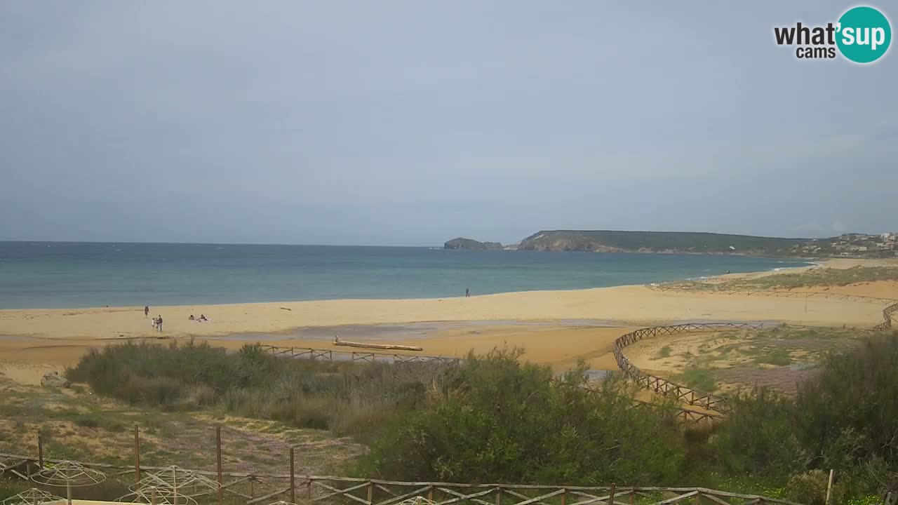 Webcam Torre dei Corsari – Live Beach View from Punta Usai