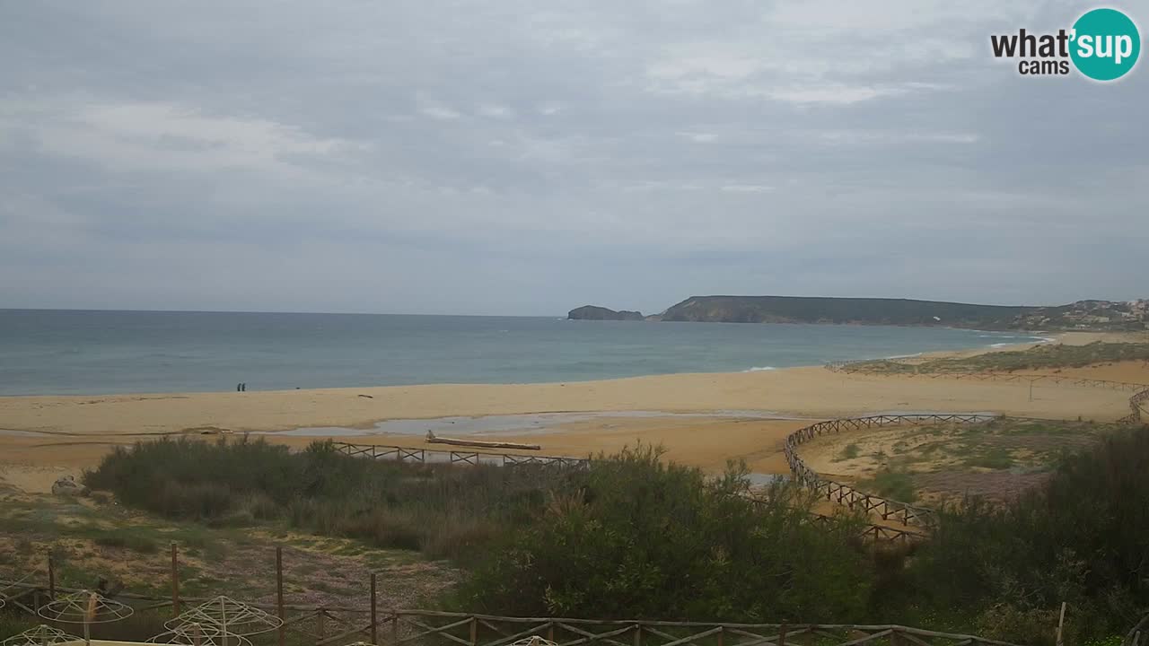Webcam Torre dei Corsari – Liveblick auf den Strand von Punta Usai