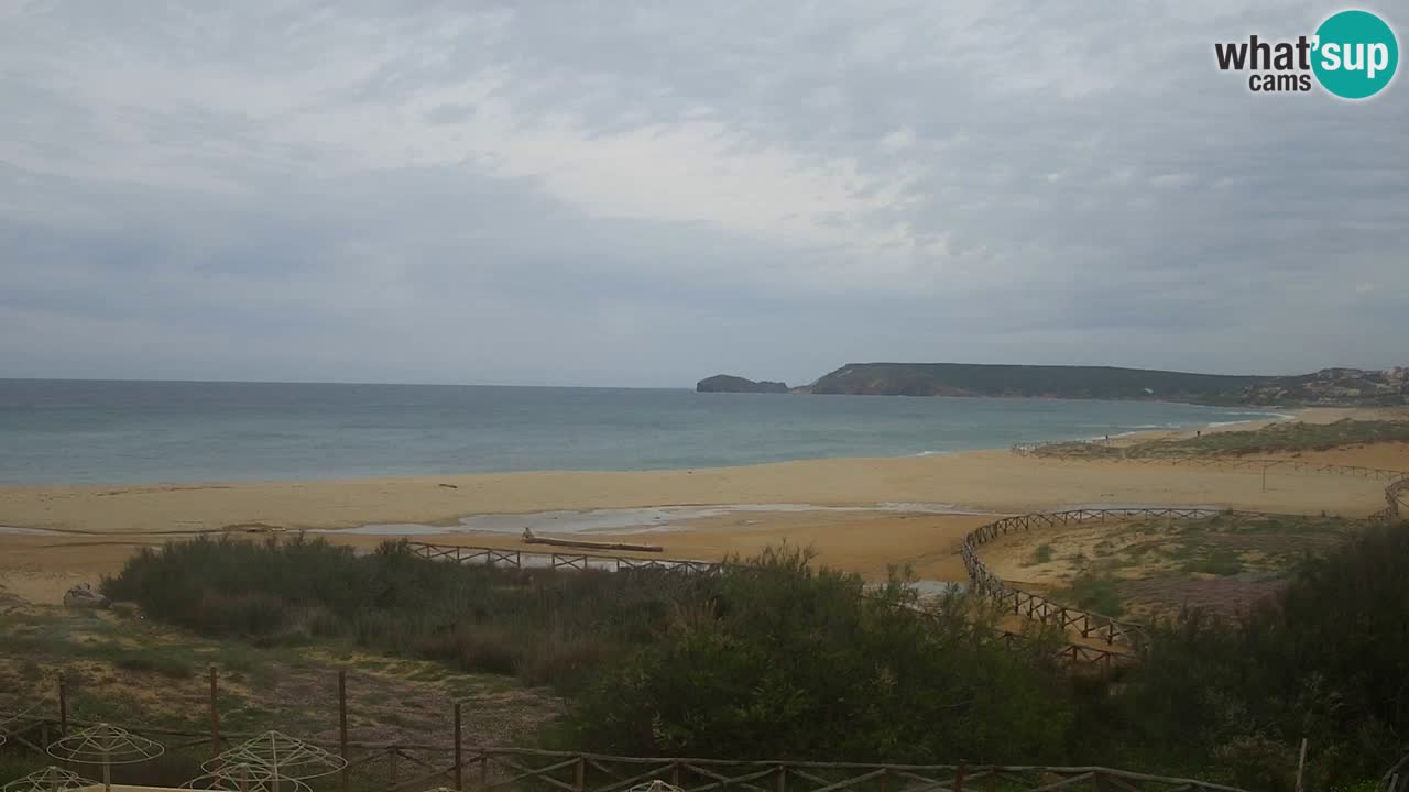 Webcam Torre dei Corsari – Live Beach View from Punta Usai