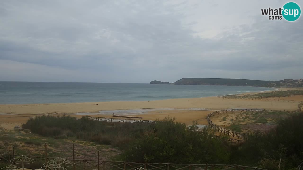 Cámara web Torre dei Corsari – Vista en directo de la playa desde Punta Usai