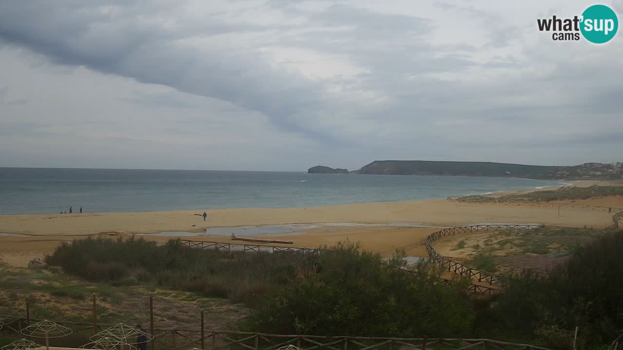 Webcam Torre dei Corsari – Vue en direct sur la plage depuis Punta Usai