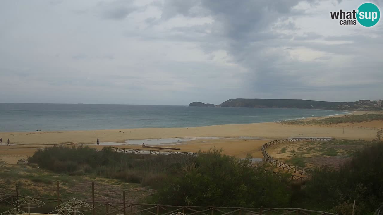 Webcam Torre dei Corsari – Vista live sulla spiaggia da Punta Usai