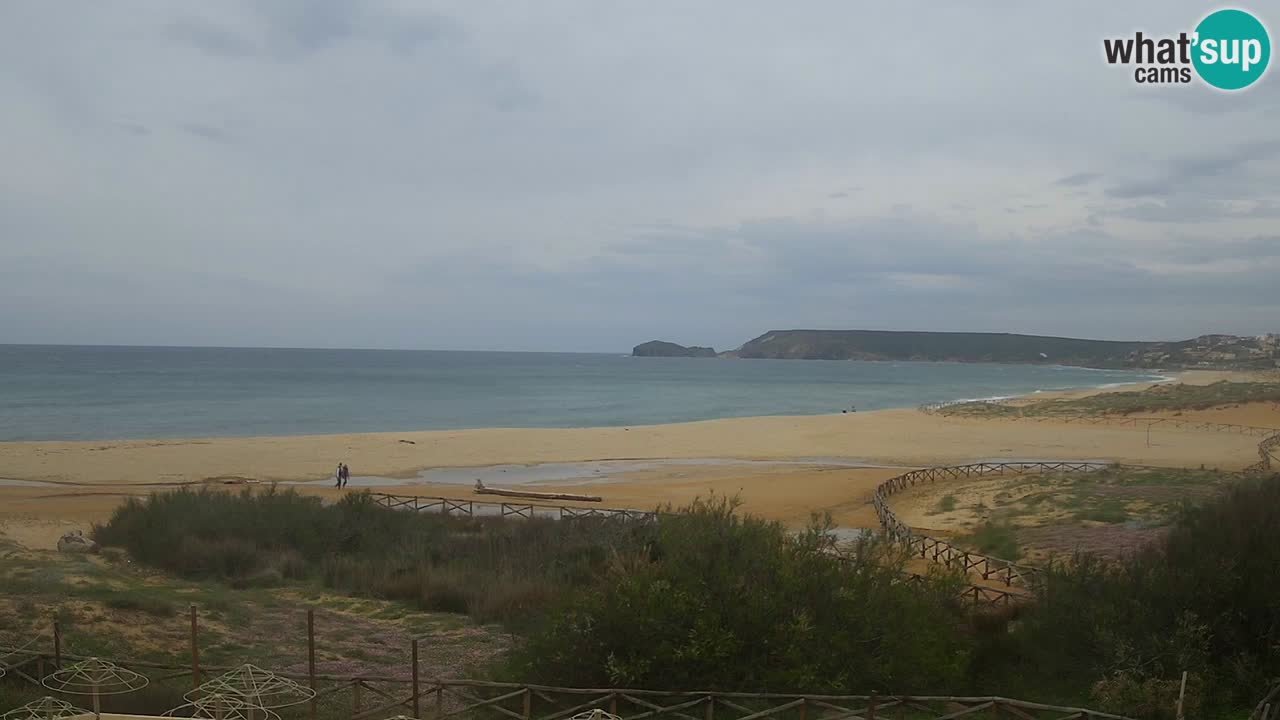 Webcam Torre dei Corsari – Vue en direct sur la plage depuis Punta Usai