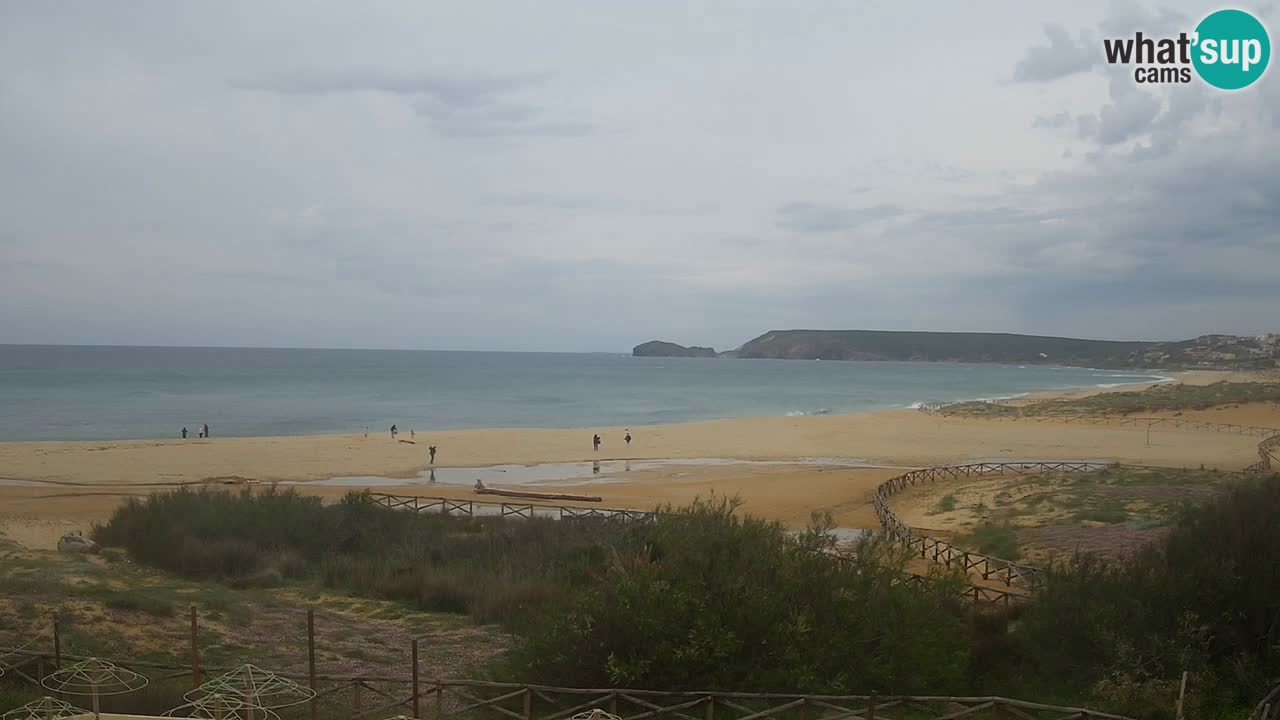 Webcam Torre dei Corsari – Vista live sulla spiaggia da Punta Usai