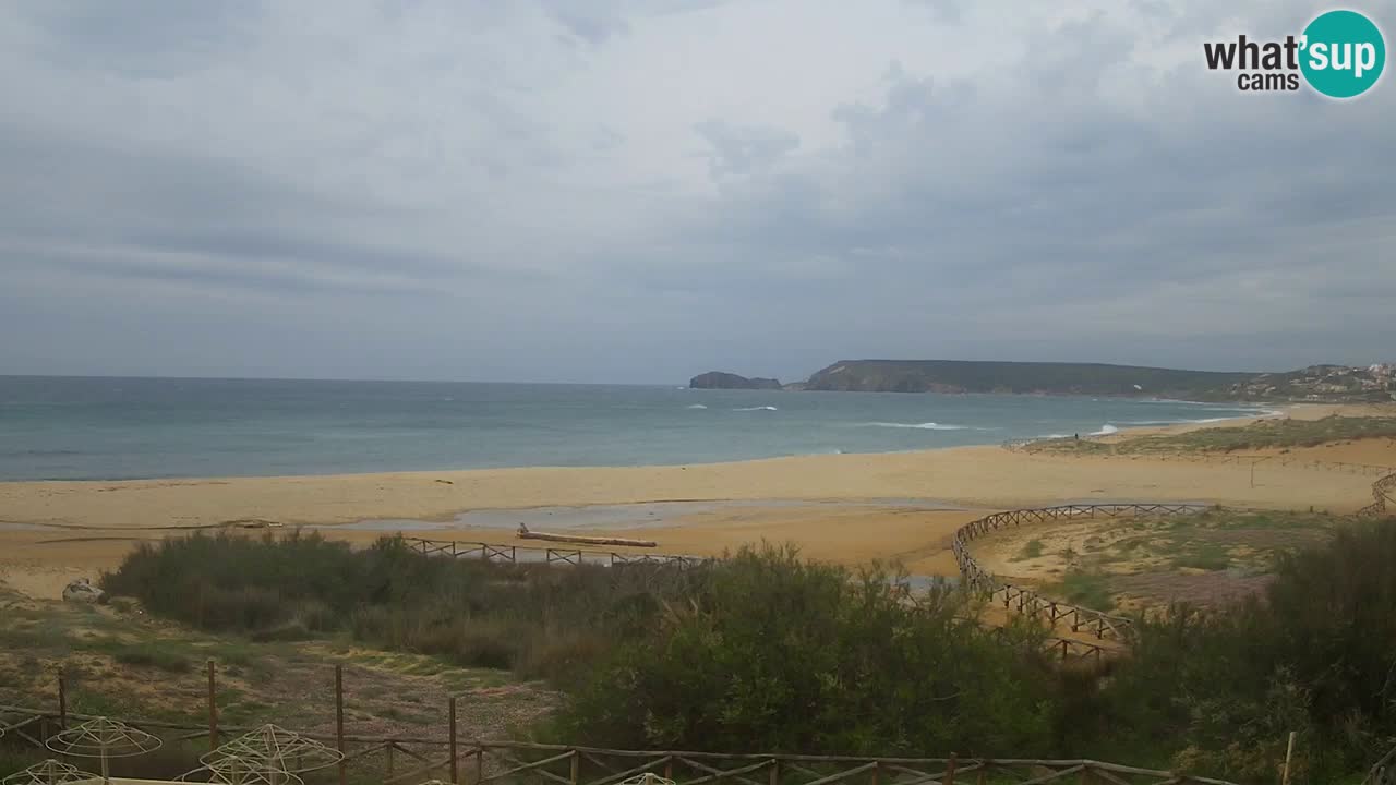 Cámara web Torre dei Corsari – Vista en directo de la playa desde Punta Usai