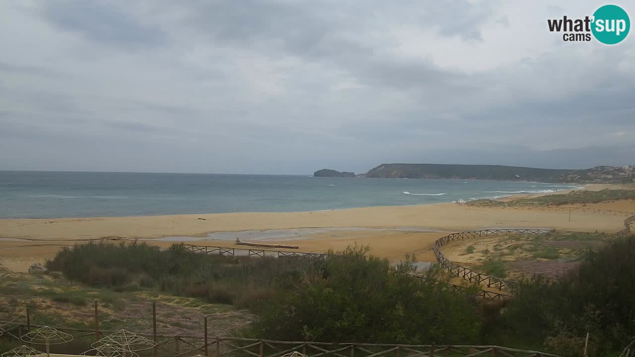 Webcam Torre dei Corsari – Liveblick auf den Strand von Punta Usai