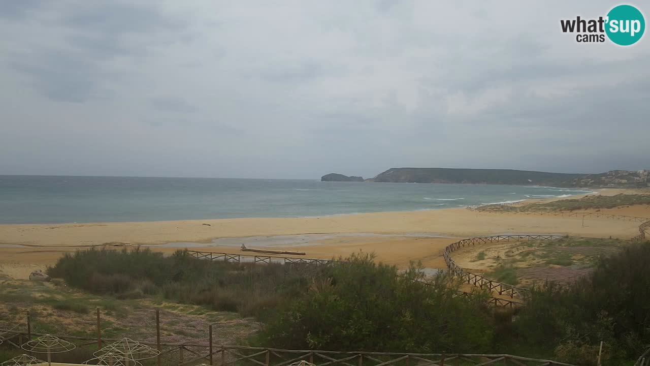 Webcam Torre dei Corsari – Vue en direct sur la plage depuis Punta Usai