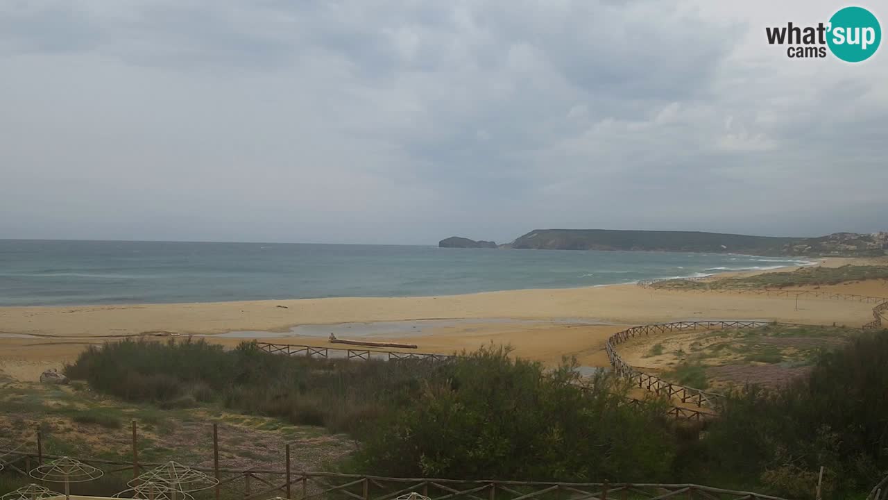 Webcam Torre dei Corsari – Liveblick auf den Strand von Punta Usai
