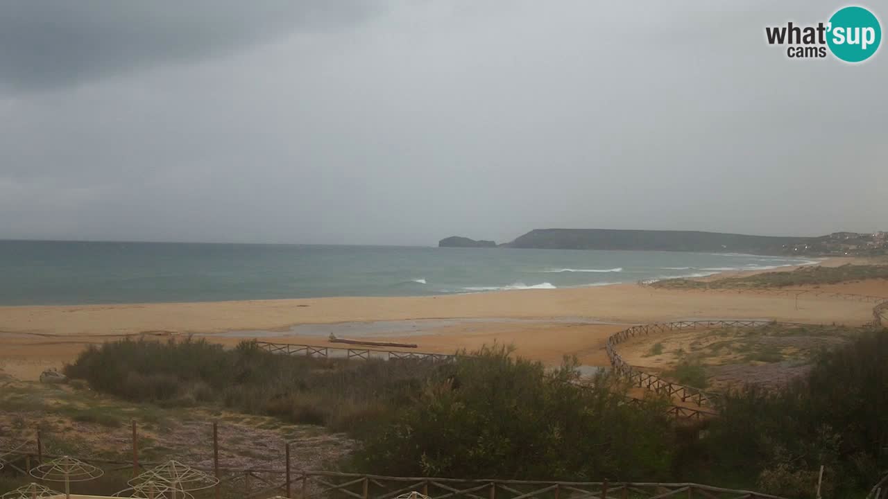Webcam Torre dei Corsari – Liveblick auf den Strand von Punta Usai