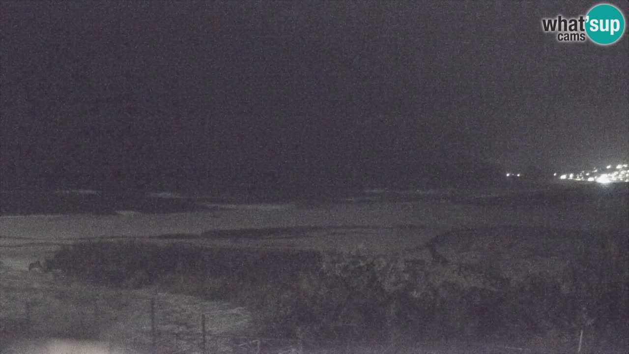 Webcam Torre dei Corsari – Vista live sulla spiaggia da Punta Usai