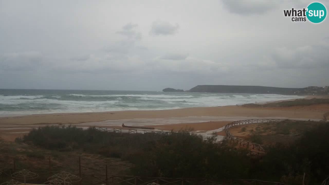 Webcam Torre dei Corsari – Live Beach View from Punta Usai