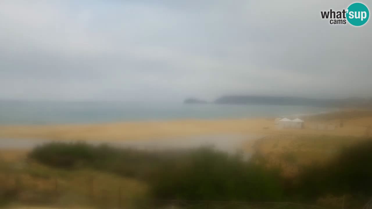 Webcam Torre dei Corsari – Liveblick auf den Strand von Punta Usai