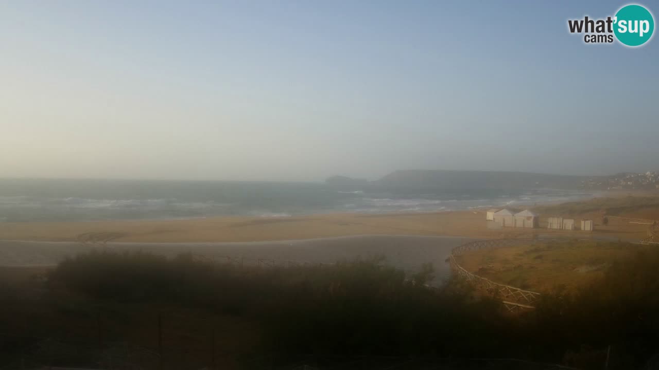 Webcam Torre dei Corsari – Vue en direct sur la plage depuis Punta Usai