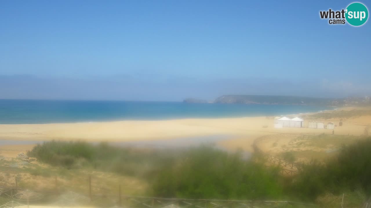 Webcam Torre dei Corsari – Liveblick auf den Strand von Punta Usai