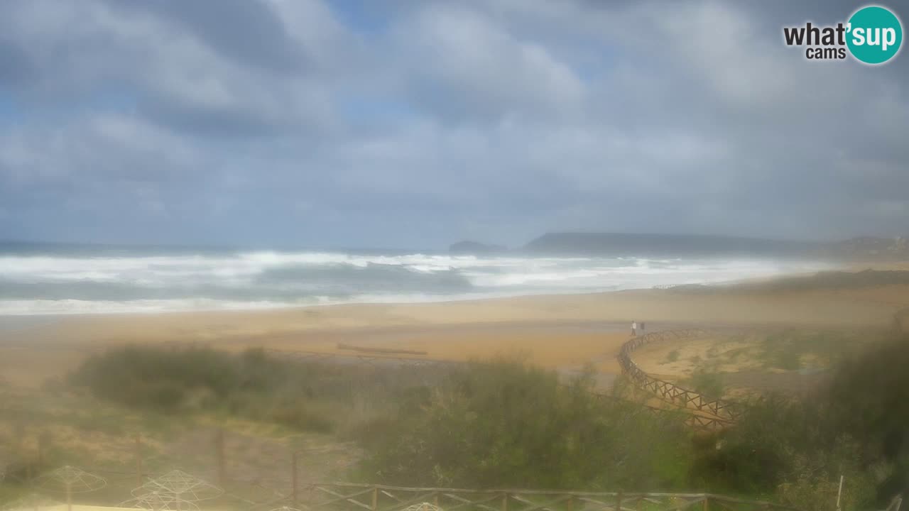 Webcam Torre dei Corsari – Live Beach View from Punta Usai